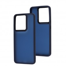 Чохол для Xiaomi Redmi 12C / 11A / Poco C55  Wave Matte Color midnight blue
