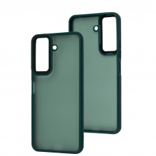 Чохол для Xiaomi Redmi 13C / Poco C65 Wave Matte Color forest green