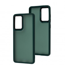 Чохол для Samsung Galaxy A52 / A52s Wave Matte Color forest green