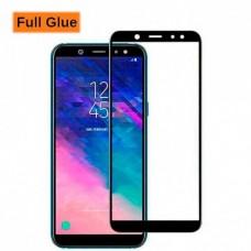 Защитное стекло для Samsung Galaxy A6 2018 (A600) Full Glue черное