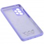 Чохол для Samsung Galaxy A52 Wave camera Full light purple
