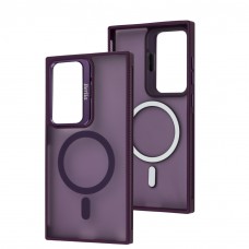 Чохол для Samsung Galaxy S24 Ultra Berlia Titanium MagSafe purple