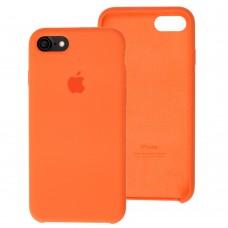 Чохол для iPhone 7 / 8 Silicone сase apricot