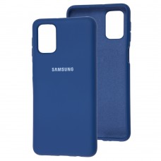 Чехол для Samsung Galaxy M31s (M317) Silicone Full синий / navy blue