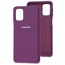 Чехол для Samsung Galaxy M31s (M317) Silicone Full фиолетовый / grape