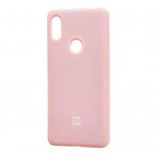 Чохол для Xiaomi Redmi Note 5 Pro Silicone cover рожевий