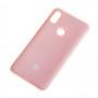 Чехол для Xiaomi Redmi Note 5 Pro Silicone cover розовый
