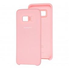 Чохол для Samsung Galaxy S8 (G950) Silky Soft Touch світло-рожевий