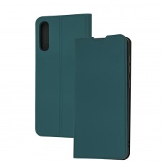 Чехол книга Fibra для Samsung Galaxy A50/A50s/A30s зеленый