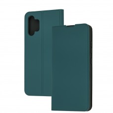 Чехол книга Fibra для Samsung Galaxy A32 (A325) зеленый