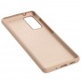 Чехол для Samsung Galaxy S20 FE (G780) Silicone Full розовый / pink sand