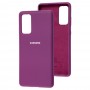Чехол для Samsung Galaxy S20 FE (G780) Silicone Full фиолетовый / grape