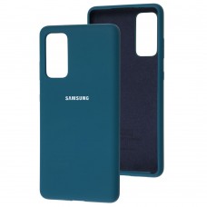Чехол для Samsung Galaxy S20 FE (G780) Silicone Full синий / cosmos blue