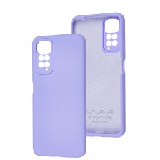 Чохол для Xiaomi Redmi Note 11 / 11s Wave camera Full light purple