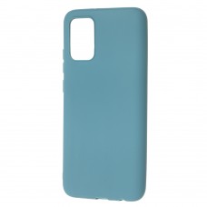 Чехол для Samsung Galaxy A02s (A025) Candy синий / powder blue