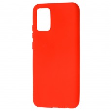 Чехол для Samsung Galaxy A02s (A025) Candy красный
