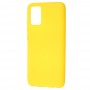 Чехол для Samsung Galaxy A02s (A025) Candy желтый