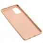 Чохол для Samsung Galaxy A71 (A715) Wave Fancy playful cat / pink sand