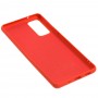 Чохол для Samsung Galaxy S20 FE (G780) Wave Fancy bears with a scarf / red