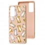 Чохол для Samsung Galaxy S20 FE (G780) Wave Fancy cats / pink sand