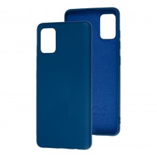 Чехол для Samsung Galaxy A51 (A515) Wave colorful blue