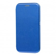 Чехол книжка Premium для Samsung Galaxy A01 (A015) синий