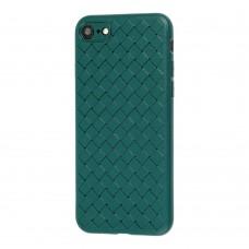 Чехол для iPhone 7 / 8 Weaving case зеленый