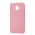 Чехол для Samsung Galaxy J4 2018 (J400) Silicone светло розовый