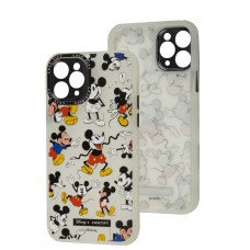 Чохол для iPhone 11 Pro Brand Design mickey mouse білий