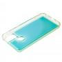 Чехол для  Samsung Galaxy M21 / M30s "Neon песок" голубой