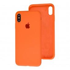 Чохол для iPhone X / Xs Slim Full apricot