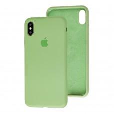 Чохол для iPhone X / Xs Slim Full mint