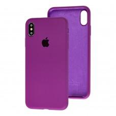 Чохол для iPhone X / Xs Slim Full grape