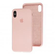 Чохол для iPhone X / Xs Slim Full pink sand