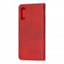 Чехол книжка для Samsung Galaxy A50 / A50s / A30s Black magnet красный