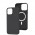 Чохол для iPhone 12 Pro Max Carbon MagSafe black