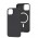 Чехол для iPhone 12/12 Pro Carbon MagSafe black
