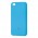 Чехол для Xiaomi Redmi Go Silky Soft Touch "голубой"