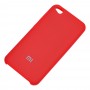 Чехол для Xiaomi Redmi Go Silky Soft Touch "красный"