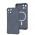 Чехол для iPhone 13 WAVE Silk Touch WXD MagSafe gray