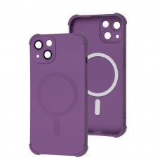 Чохол для iPhone 13 WAVE Silk Touch WXD MagSafe purple