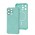 Чохол для iPhone 13 Pro WAVE Silk Touch WXD MagSafe turquoise