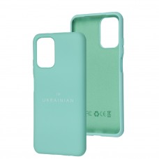 Чехол для Xiaomi Redmi Note 10 / 10s Full Nano I'm Ukrainian turquoise