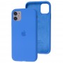 Чохол для iPhone 11 Silicone Full синій / royal blue