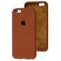 Чохол для iPhone 6/6s Silicone Full brown