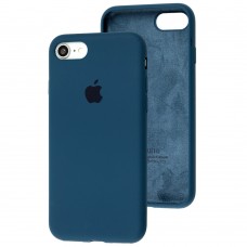 Чехол для iPhone 7 / 8 Silicone Full синий / cosmos blue