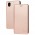 Чохол книжка Premium для Samsung Galaxy A01 Core (A013) рожево-золотистий