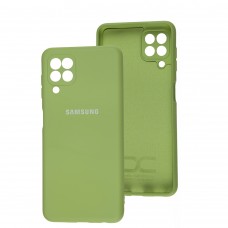 Чехол для Samsung Galaxy A22 / M22 / M32 Full camera мятный / mint