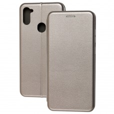 Чехол книжка Premium для Samsung Galaxy A11 / M11 серый