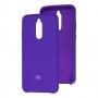 Чехол для Xiaomi Redmi 8 Silky Soft Touch "фиолетовый"